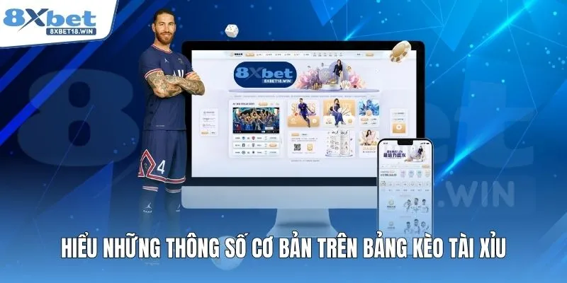 Hiểu những thông số cơ bản trên bảng kèo Tài Xỉu